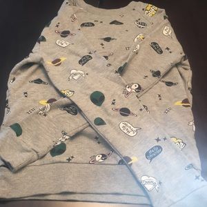 Galactic H&M long sleeved tee